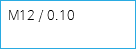 M12 / 0.10 