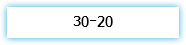 30-20 