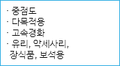 · 중점도
· 다목적용
· 고속경화
· 유리, 악세사리, 장식품, 보석용